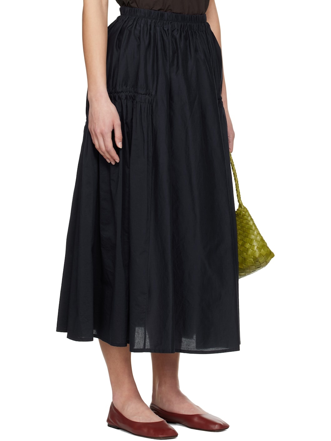 Navy 'The Harvester' Midi Skirt - 2