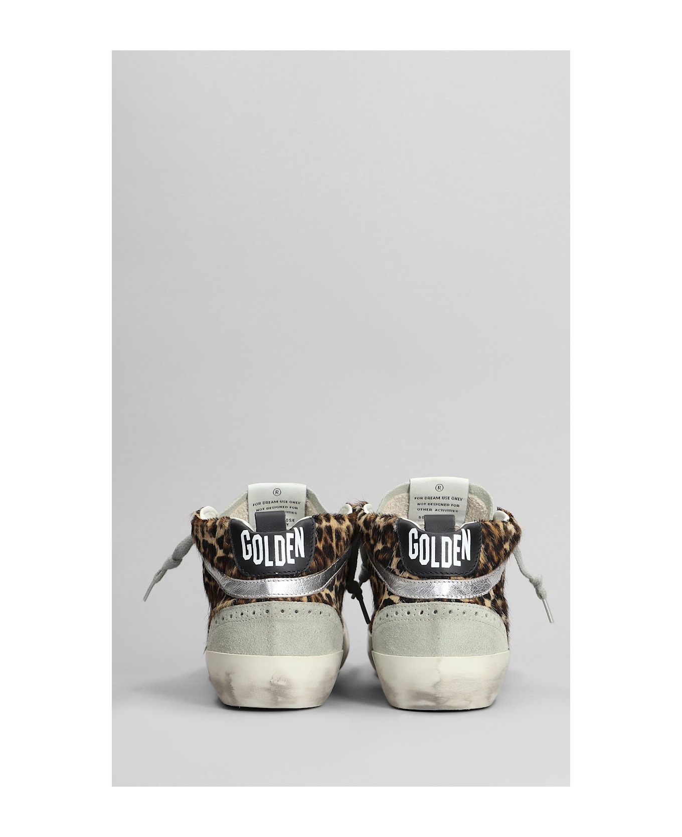 Mid Star Sneakers In Animalier Pony Skin - 4