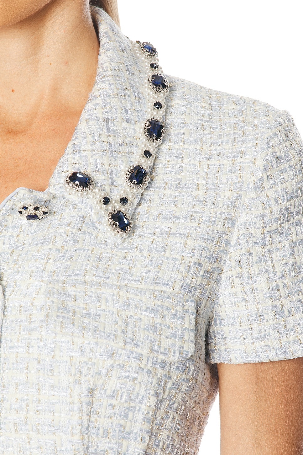 Boucle Mini Dress - 4