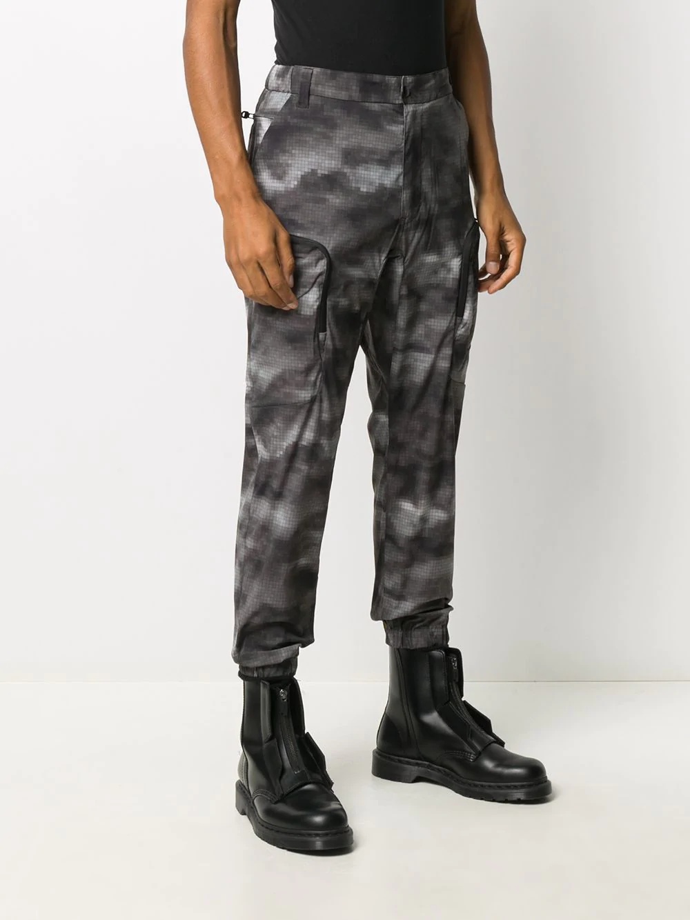 camouflage-print cargo trousers - 3