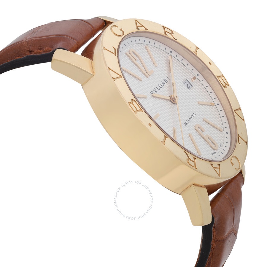Pre-owned Bvlgari Bvlgari Automatic White Dial Men's Watch BB33GL - 4