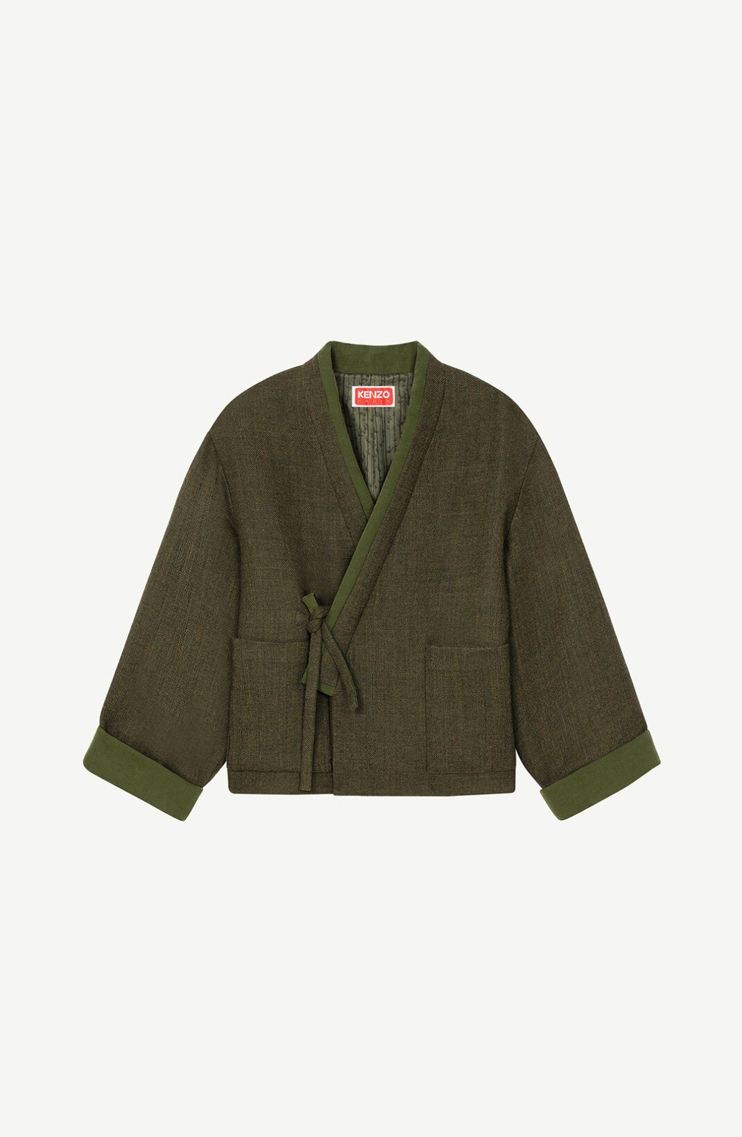 Wool kimono coat - 5