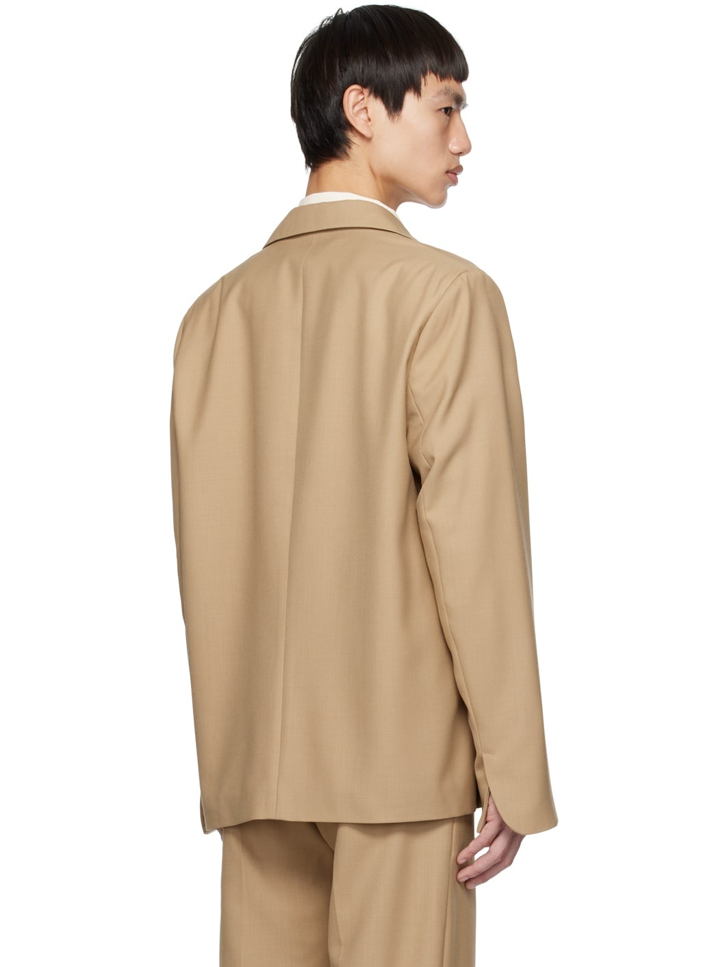 Tan Power Blazer - 3