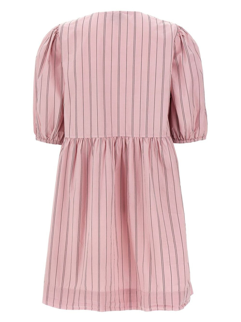 GANNI poplin bow dress outlook