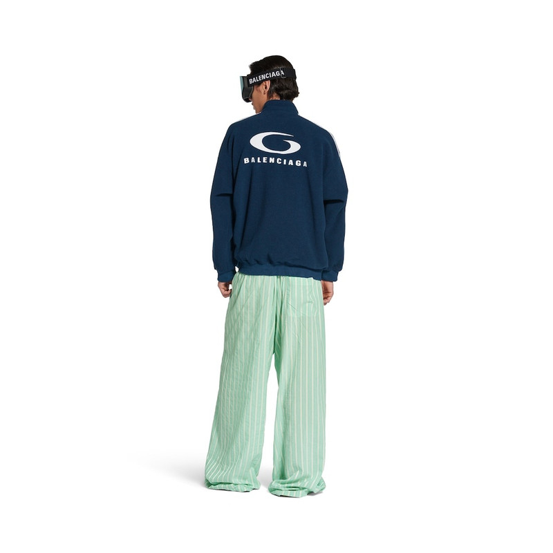 Loop Sports Icon Zip-up Jacket in Navy/white 4