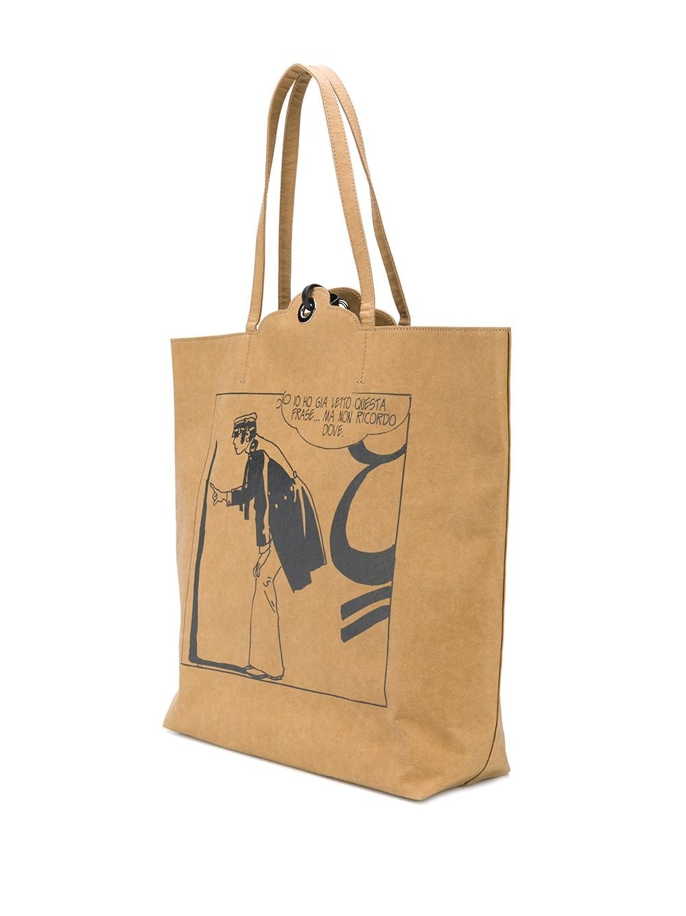 comic-print tote bag - 3