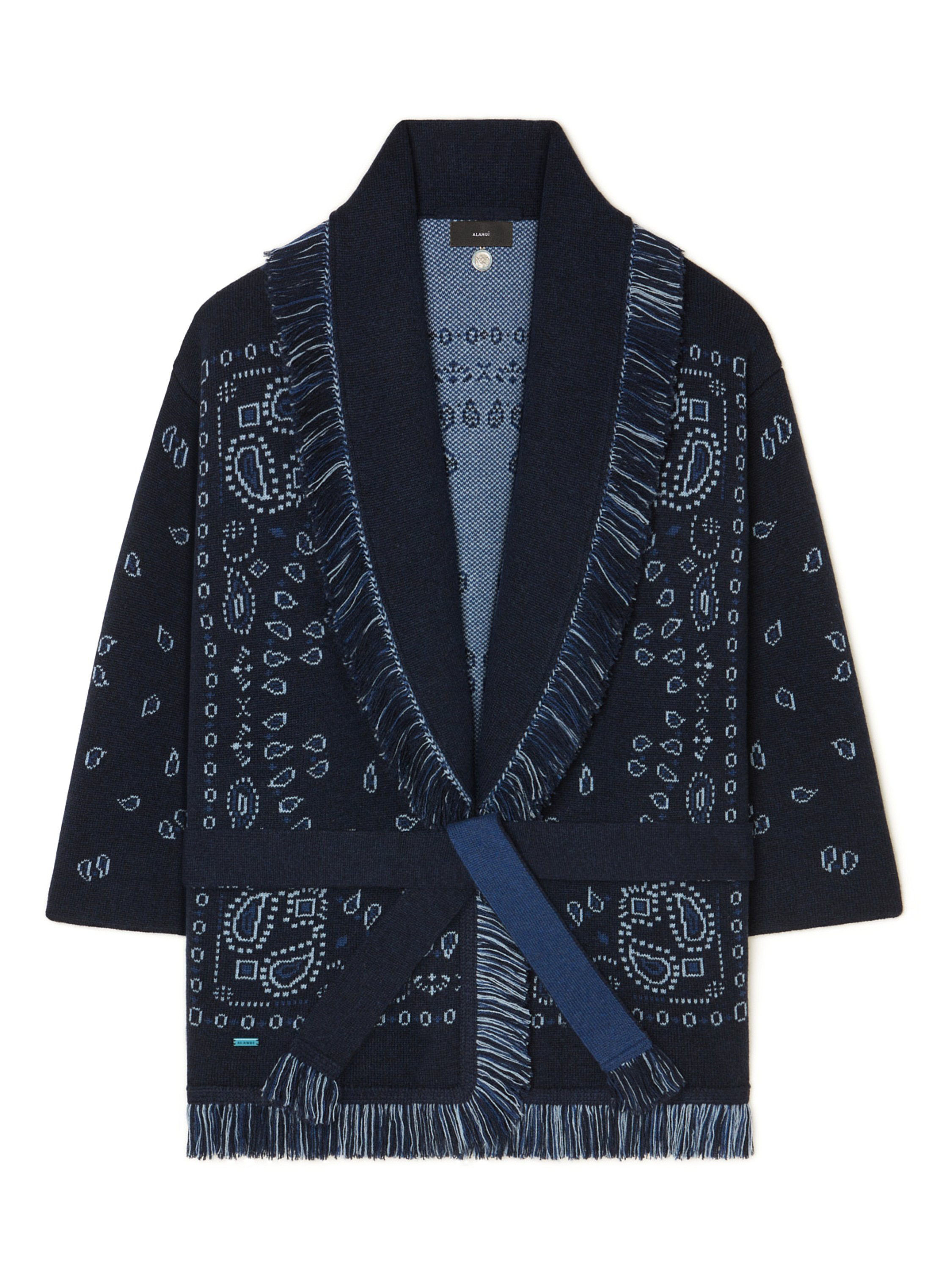 Bandana Jacquard Cardigan - 5