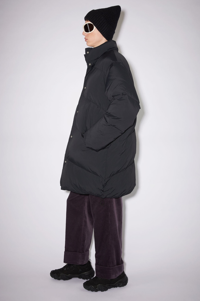 Long down coat - Black 4