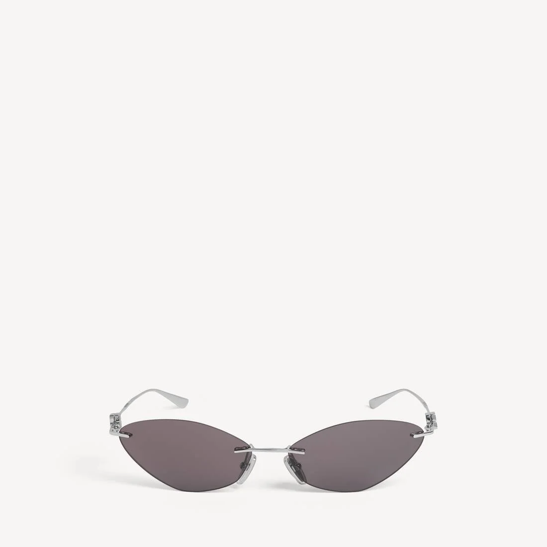 Women's Nano Cat Sunglasses in Silver - 1
