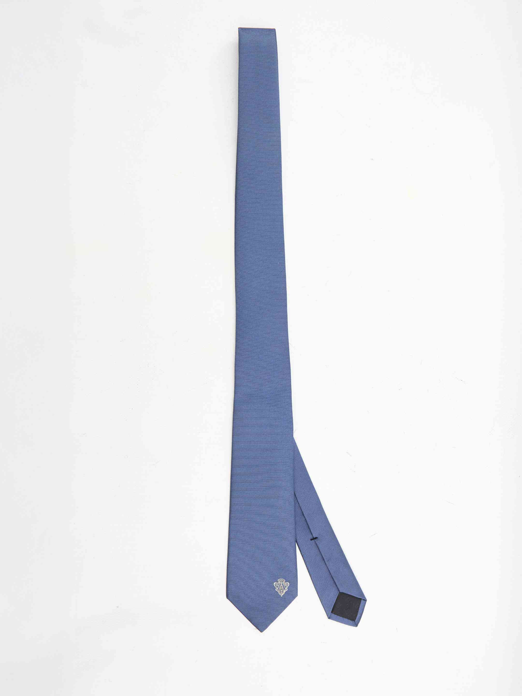 Gucci Men Tie With Gucci Crest - 1