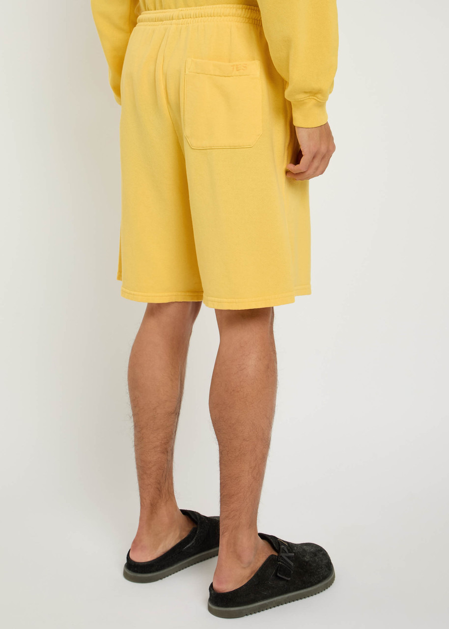 The Elder Statesman Midi Ball Cotton and Cashmere-blend Shorts - 3