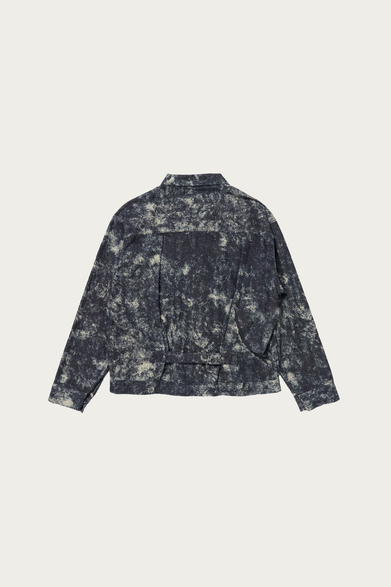 TAIGA TAKAHASHI Lot. 703 Denim Jacket - Discharged Indigo outlook