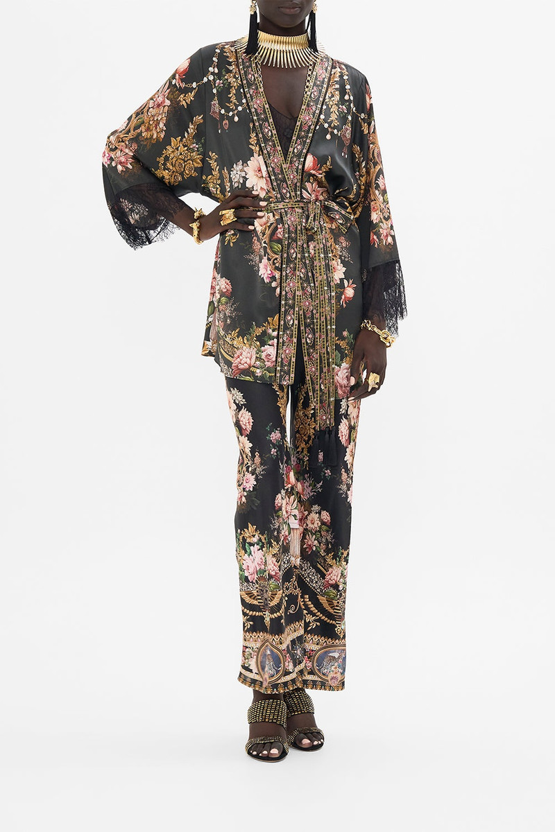CAMILLA SHORT KIMONO WRAP outlook