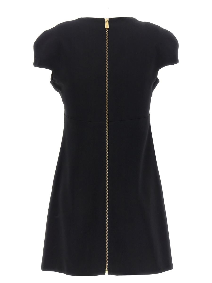 VERSACE HEART-SHAPED NECKLINE DRESS - 2