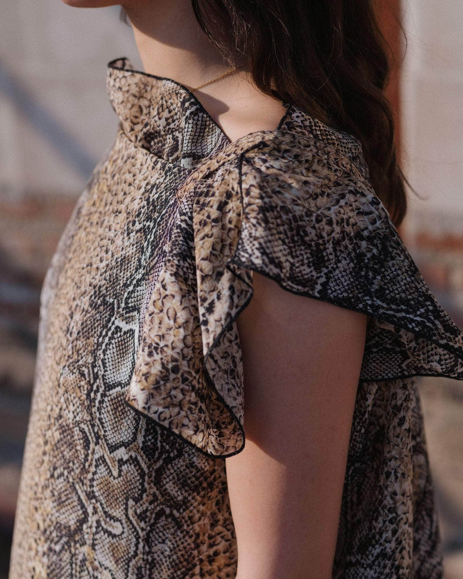 Rema Dress - Silk Crepe - 7