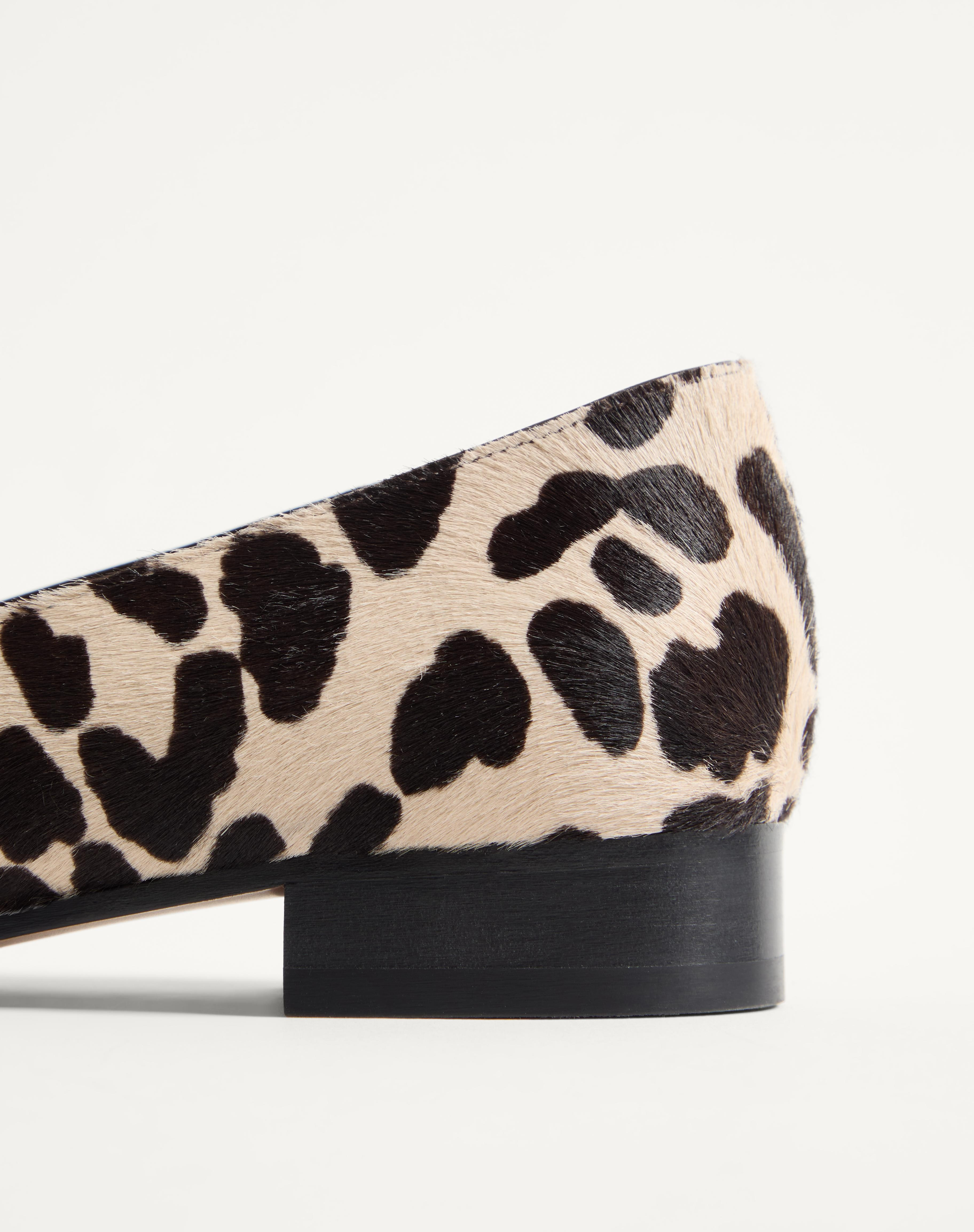 VALET DU ROI BALLERINA IN PONY-EFFECT CALFSKIN 25MM - 7