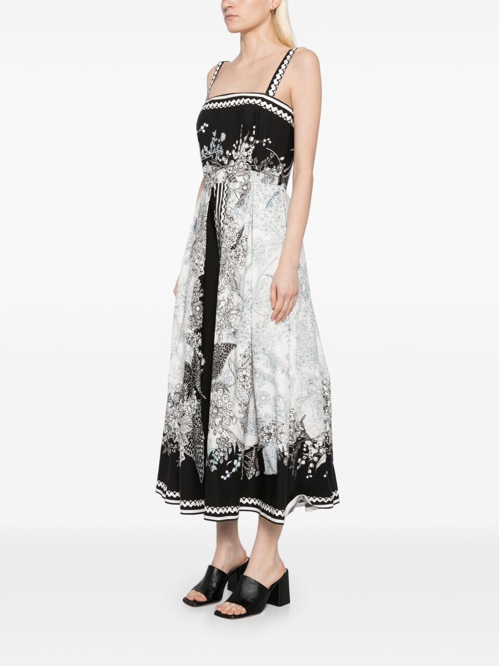 printed cotton dress - 3