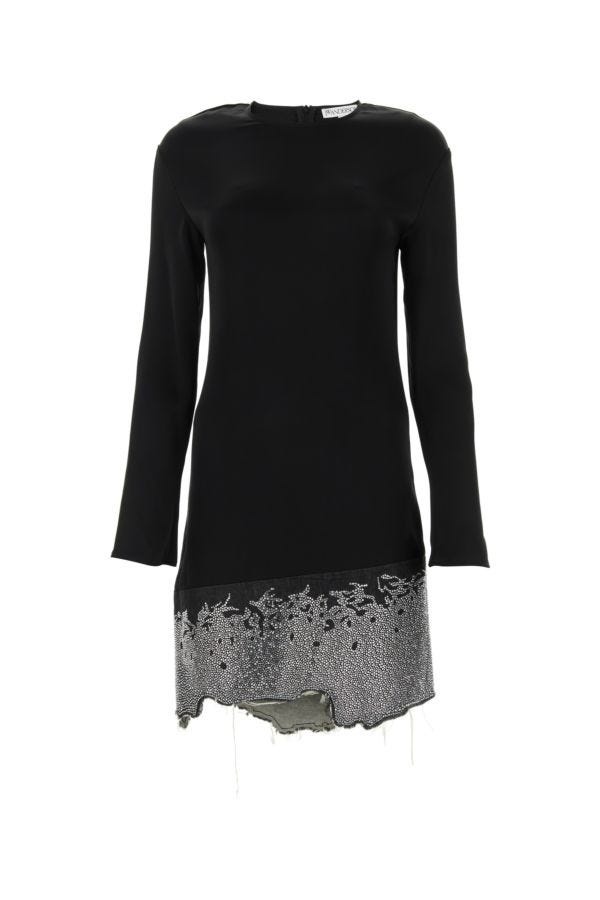 【関税&送料込】Jw Anderson Black Triacetate Blend Dress JW Anderson Black triacetate blend dress | gebnegozionline