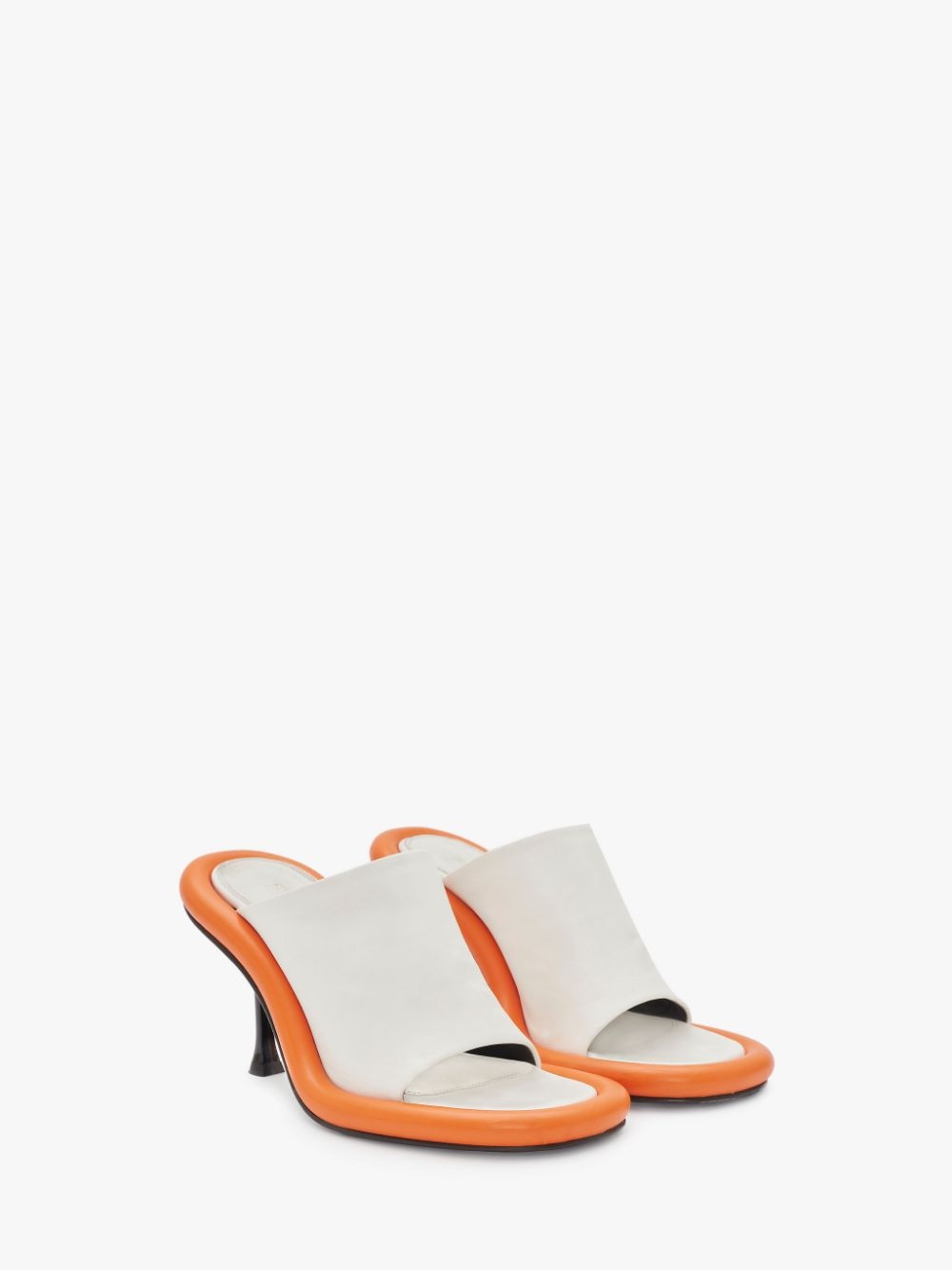 BUMPER-TUBE LEATHER MULES - 3