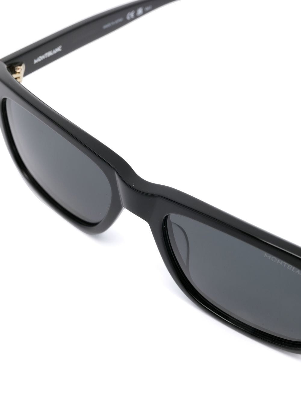 square-frame tinted sunglasses - 3