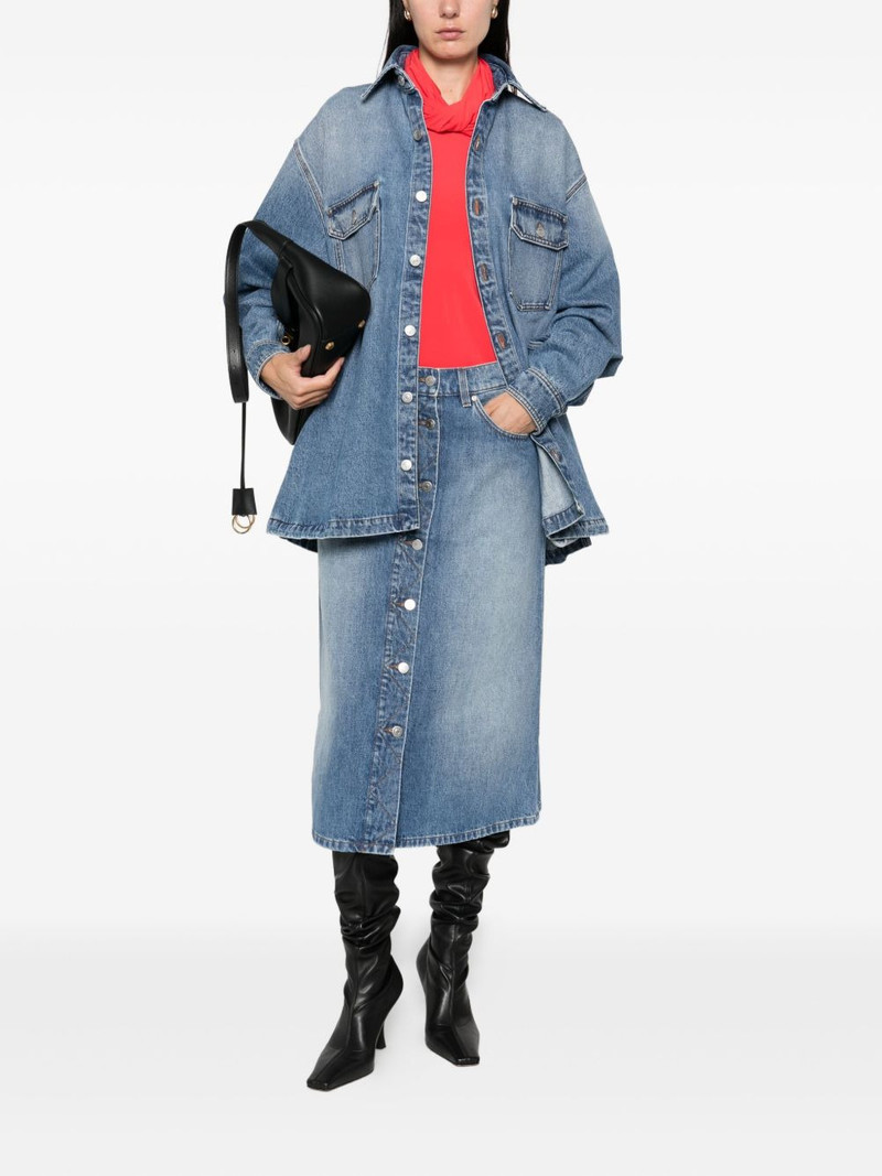Stella McCartney button-fastening flap-pocket shirt outlook