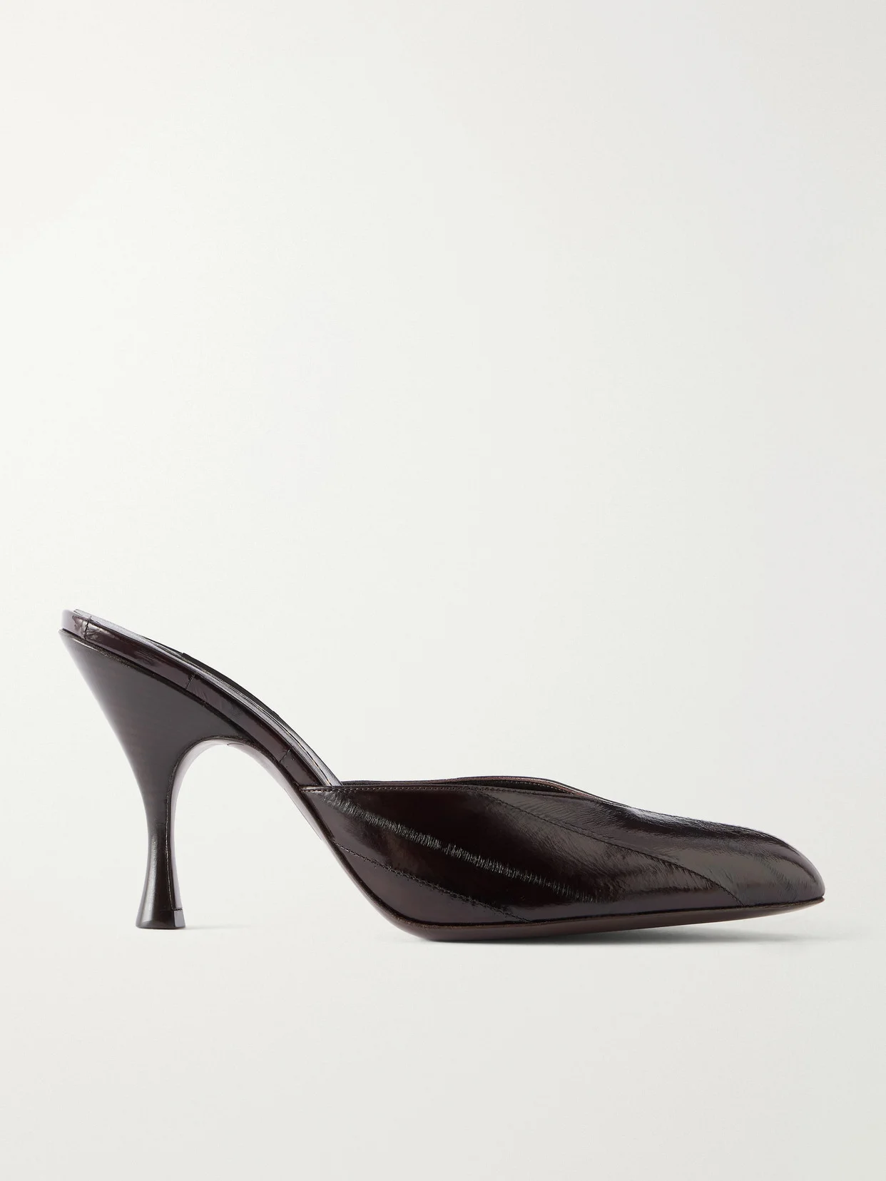 Sitting Pretty 95 Textured-leather Pumps - 1