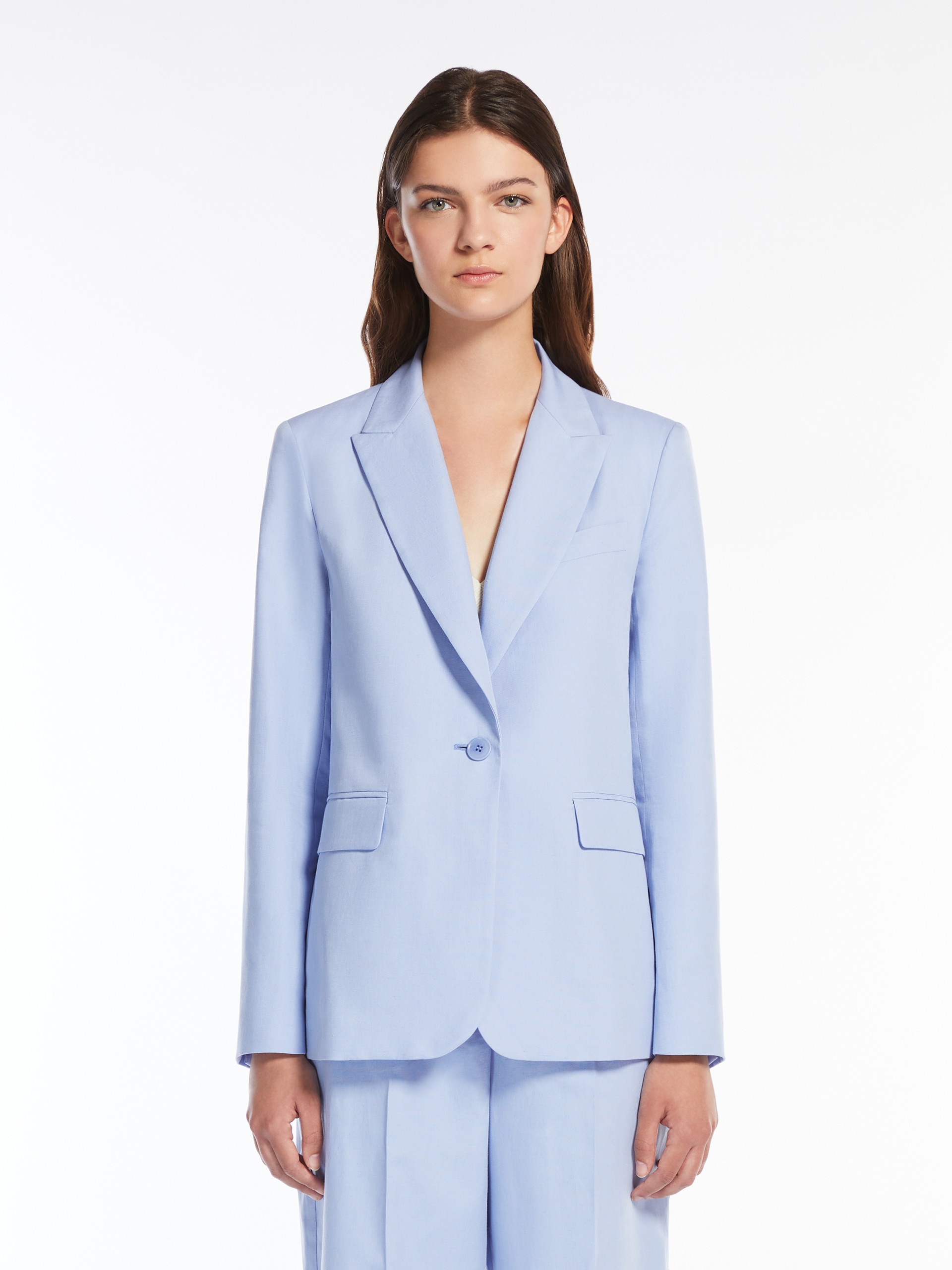 QUITO Cotton and linen blazer - 3