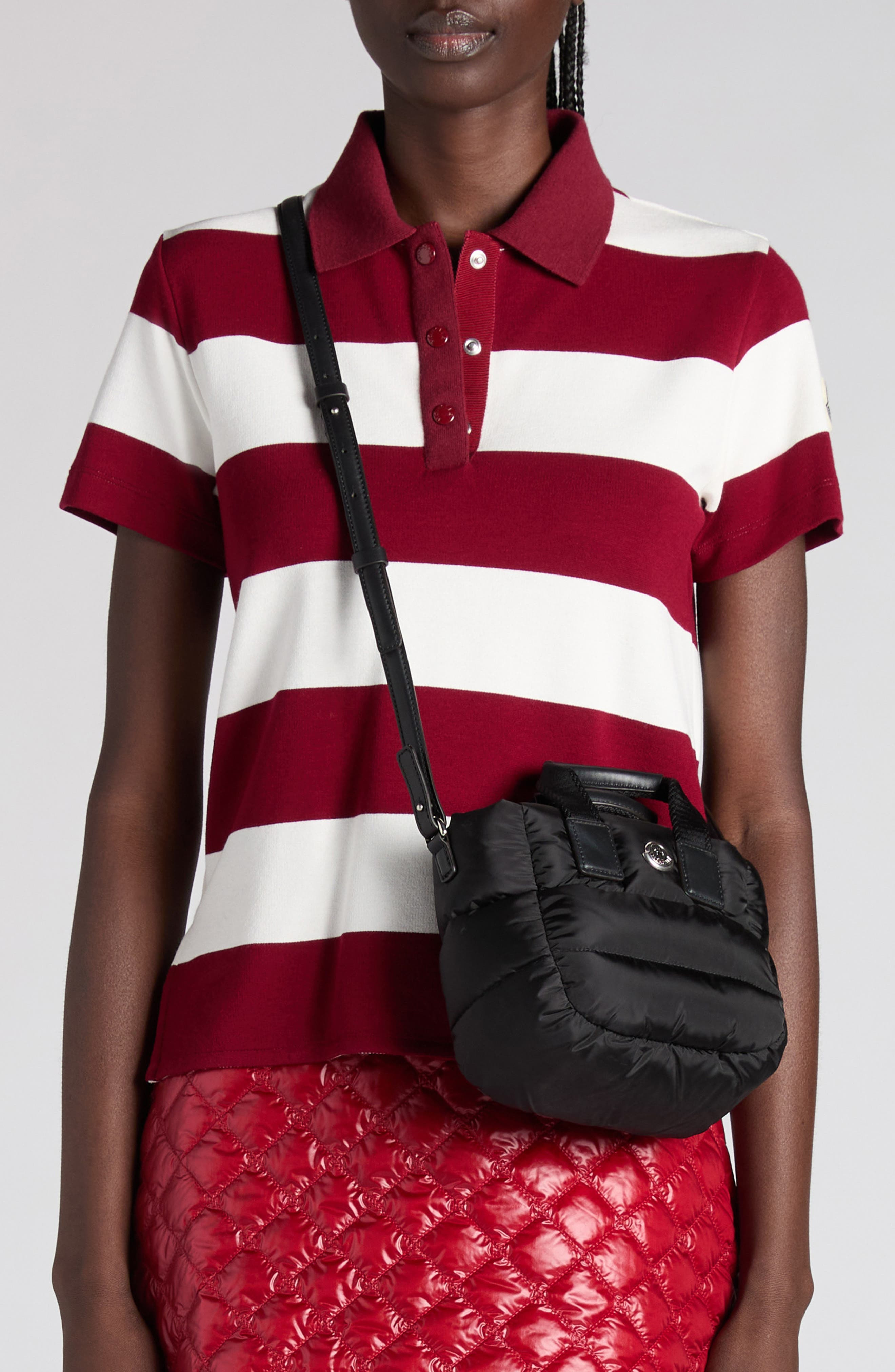 Moncler Micro Caradoc Puffer Tote in Black at Nordstrom - 2