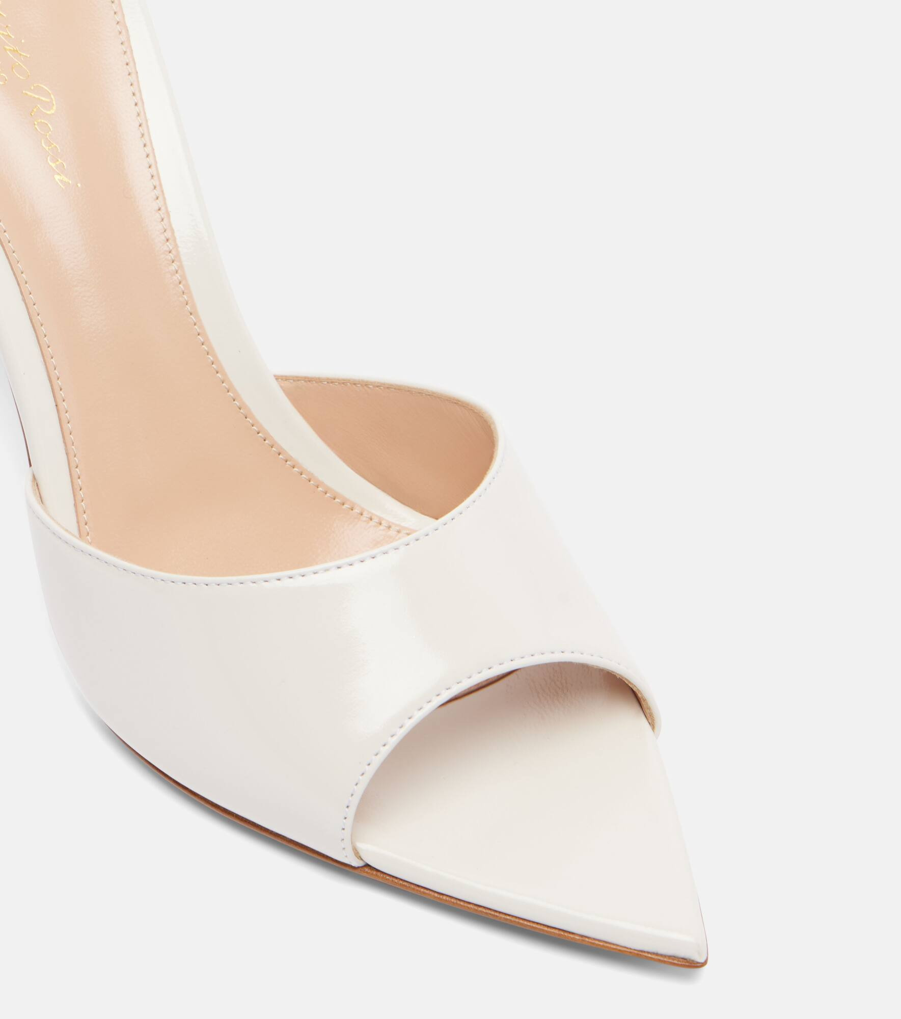 Elle 85 patent leather mules - 5