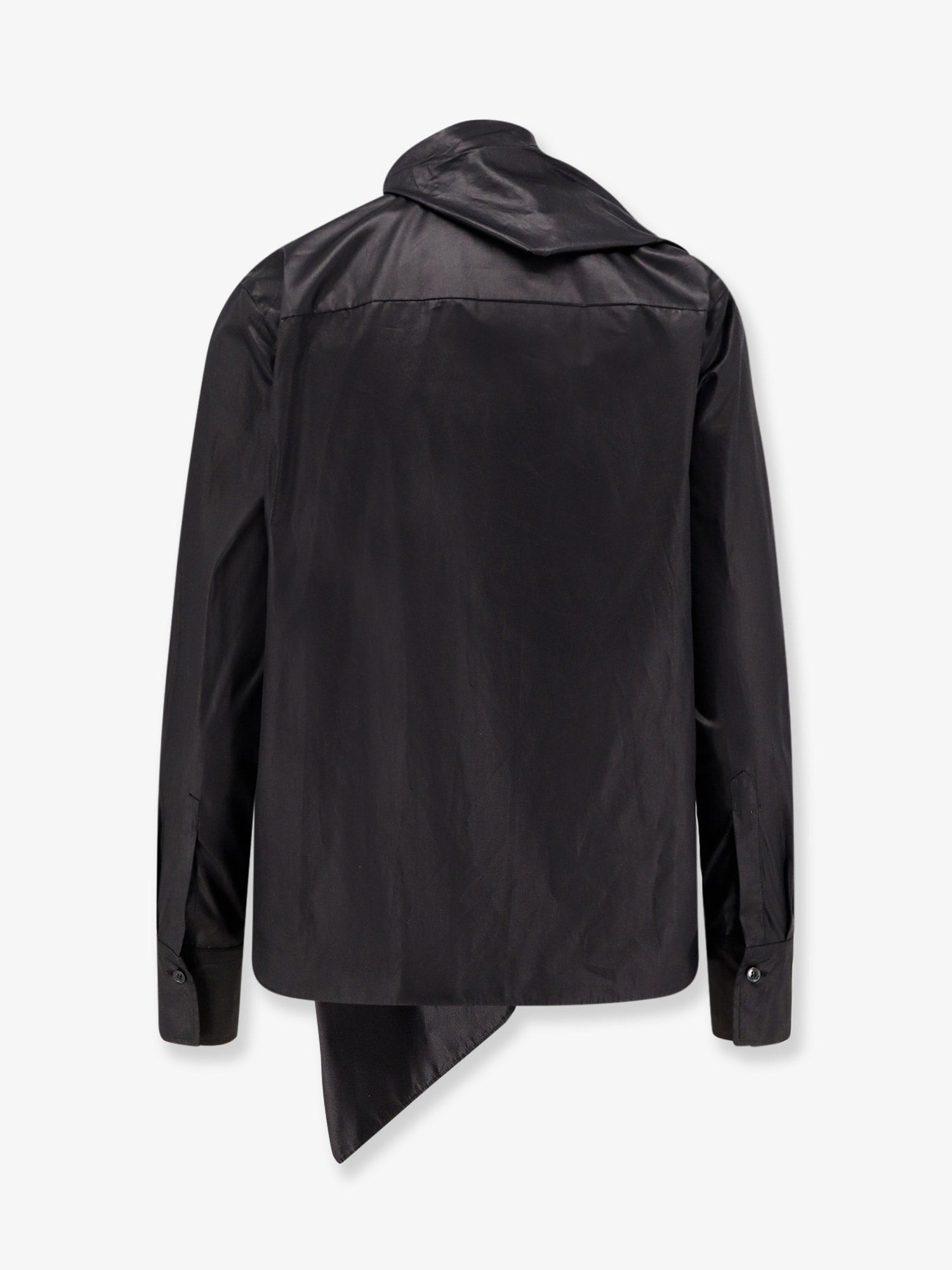 Alexander Mcqueen Women Cotton Bow Shirt - 2