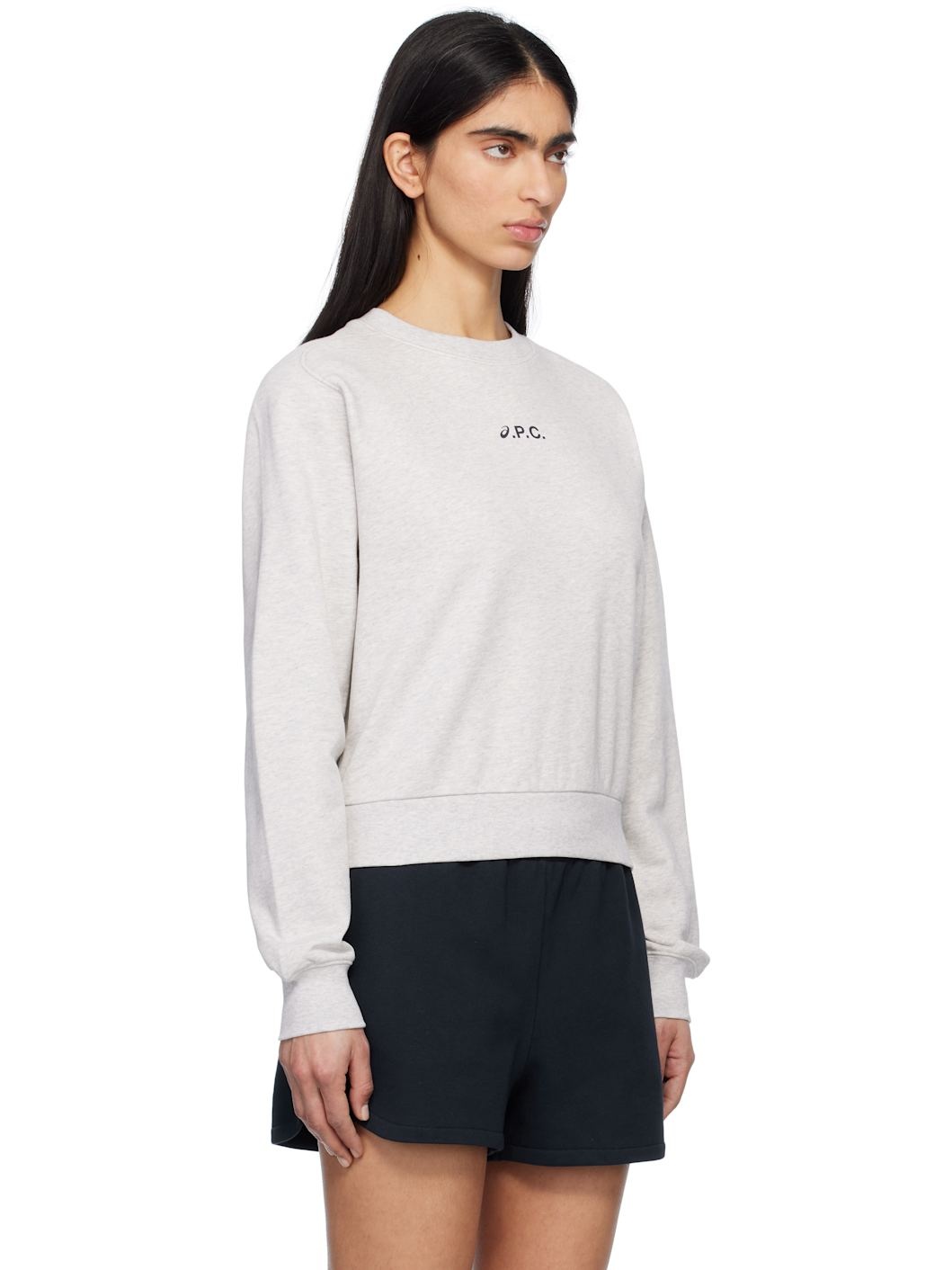 Gray ASICS Edition Stone Sweatshirt - 2
