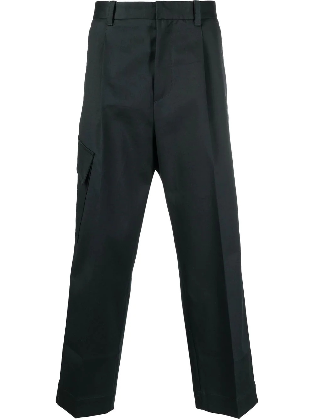 cropped-leg trousers - 1