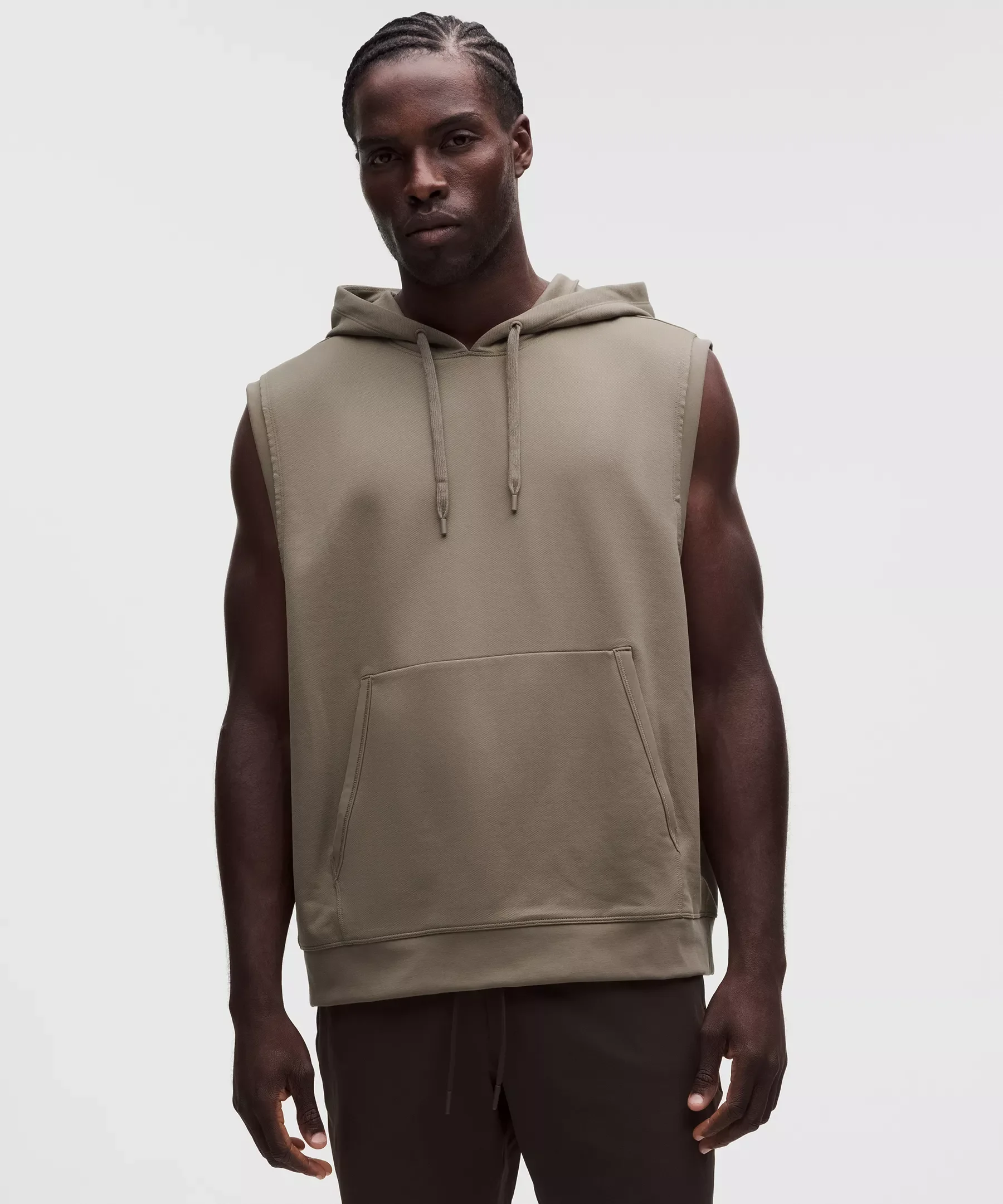 Warm-Up Sleeveless Gym Hoodie - 1