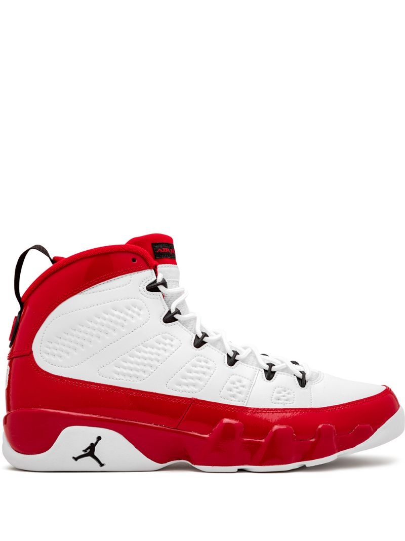 Air Jordan 9 white/red/black - 1