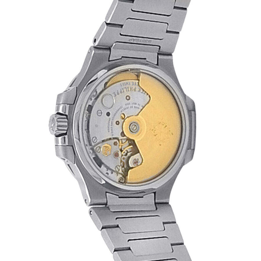 Pre-owned Patek Philippe Nautilus Automatic Diamond Black Dial Ladies Watch 7008/1A-010 - 5