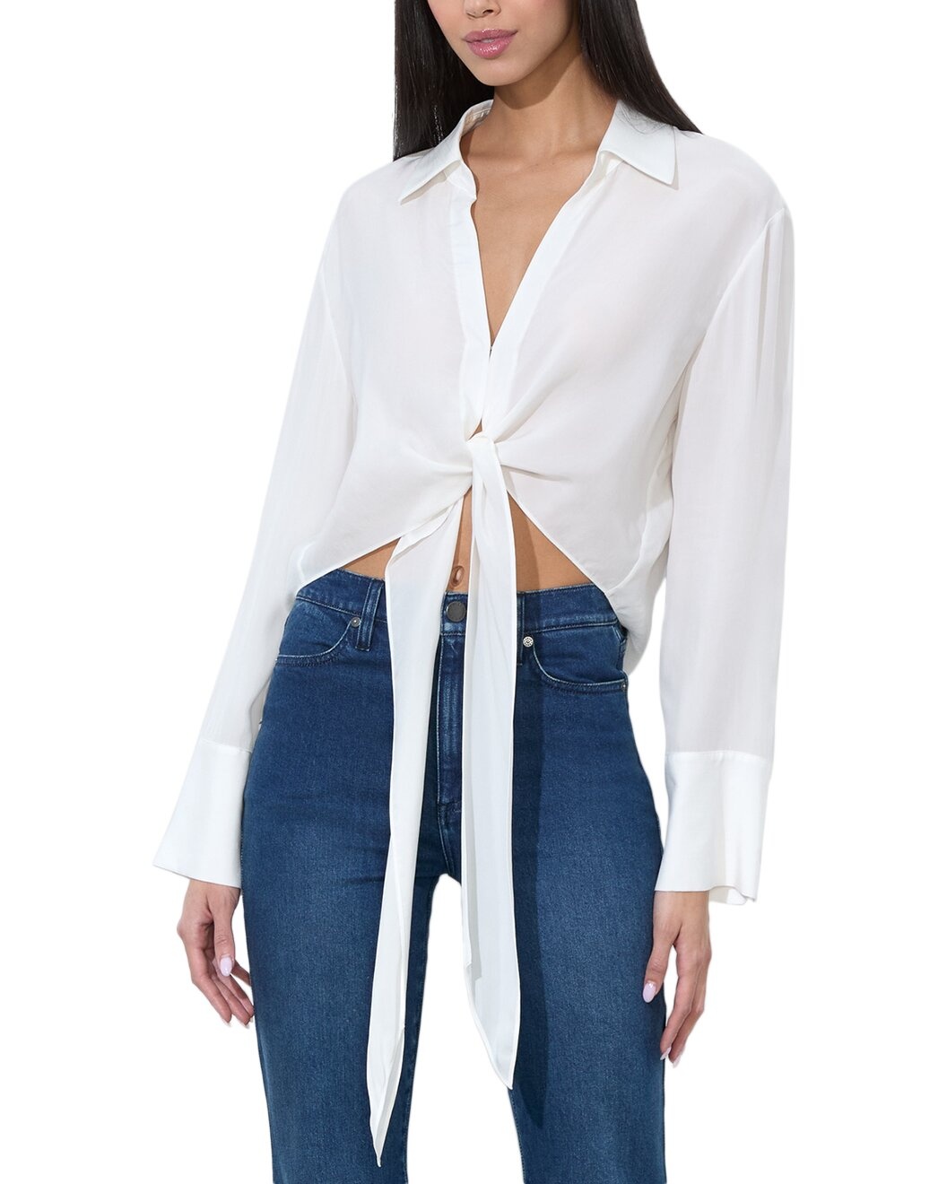 alice + olivia Hannon Button Down - 1
