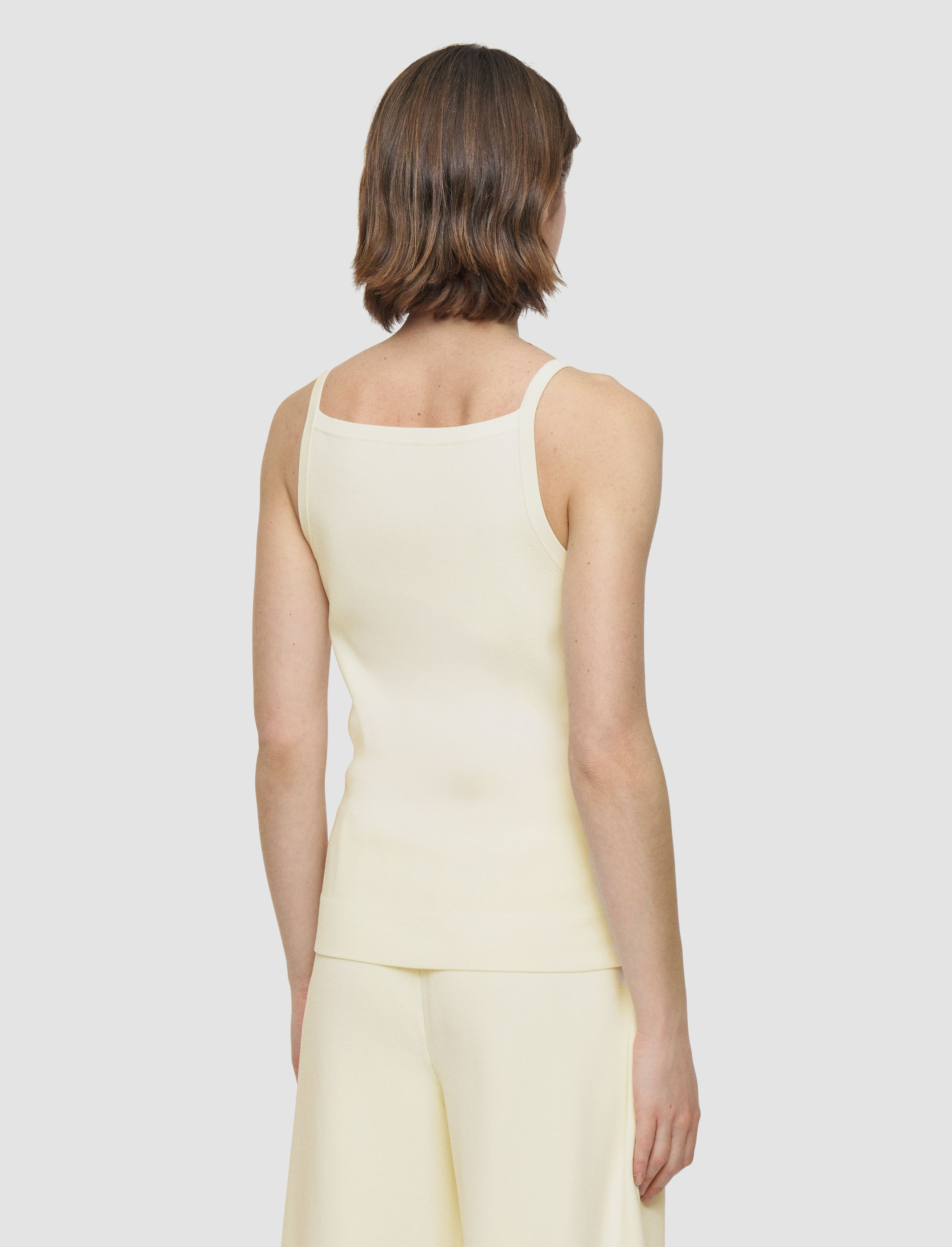 Viscose Knit Stretch Vest Top - 4