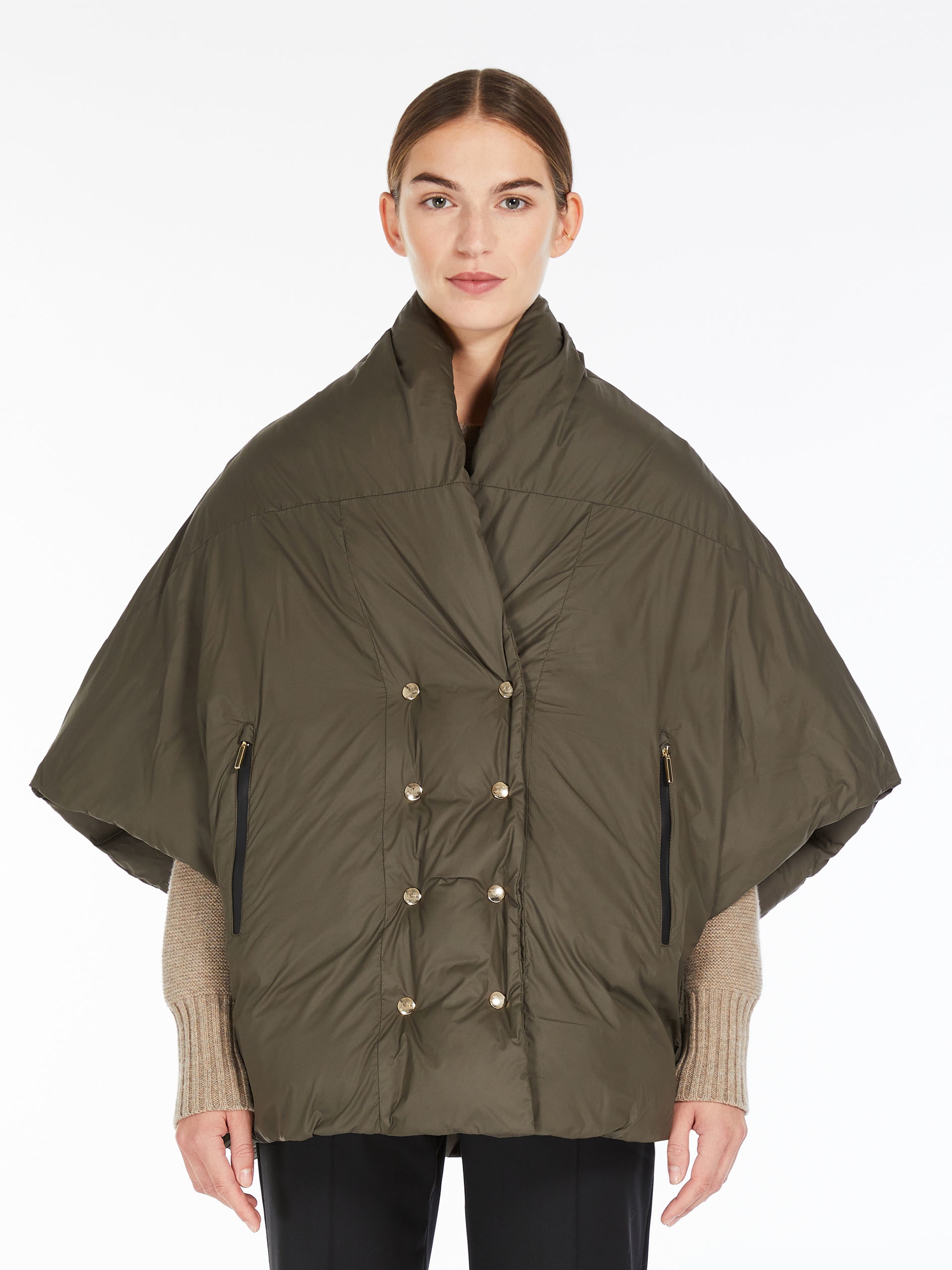AVOCADO Reversible cape in water-resistant fabric - 3