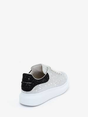 Crystal-Embellished Oversized Sneaker - 3