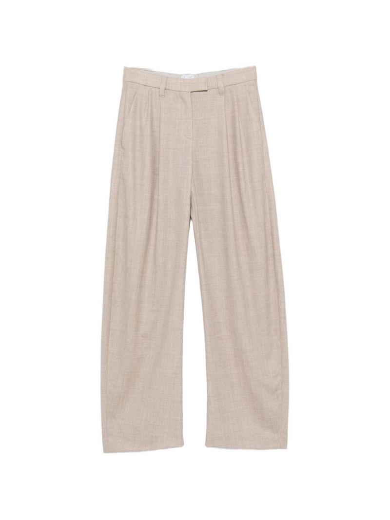 Wool wide-leg trousers 1