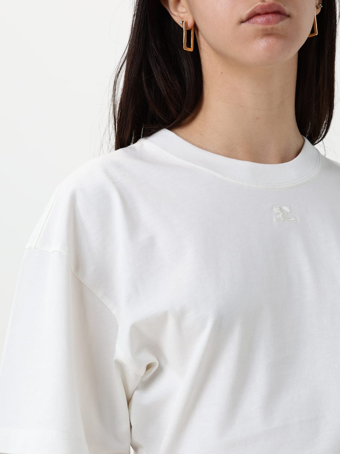 T-shirt woman CourrÈges - 5