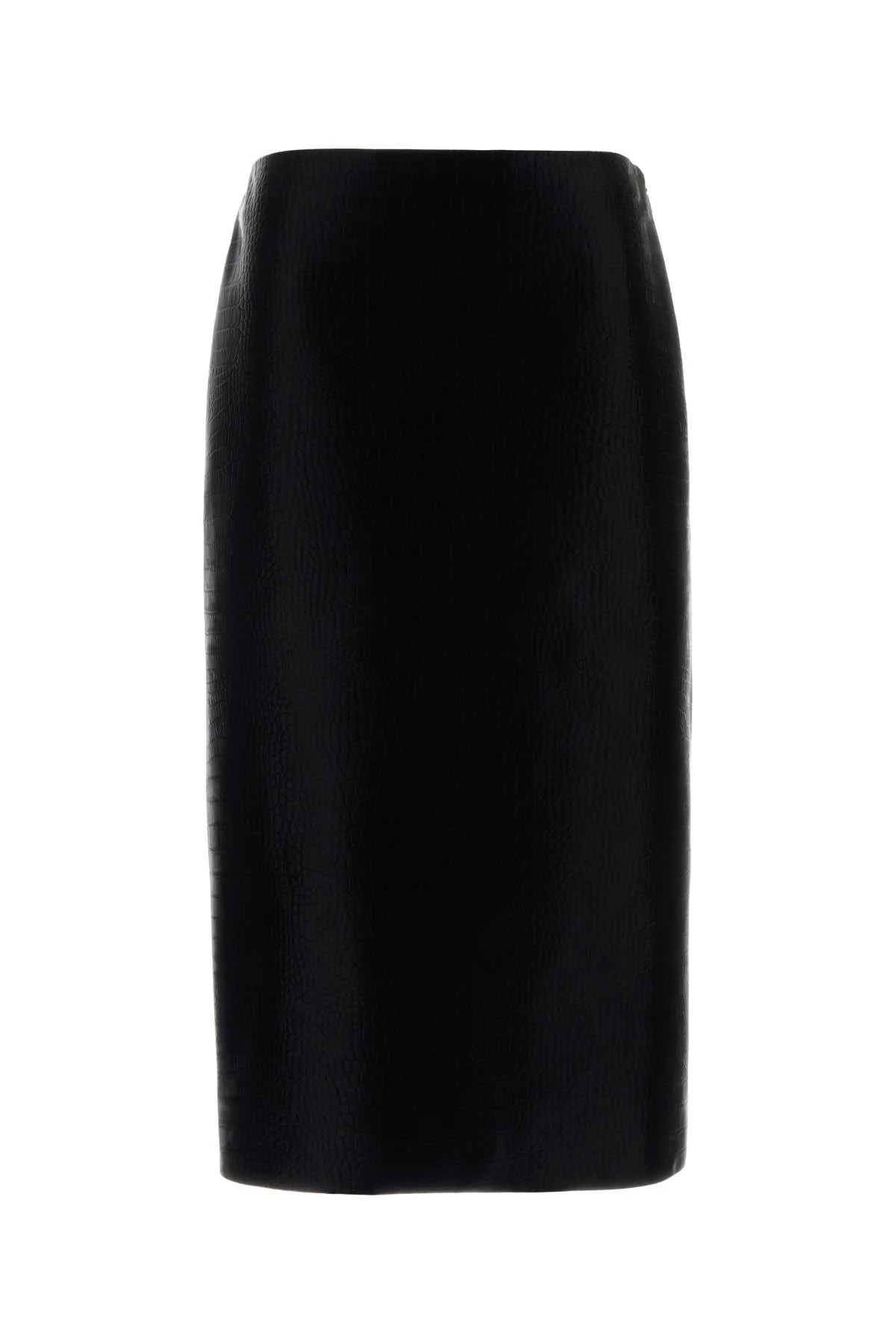 Gucci Lamb Skin Skirt — Black - 1