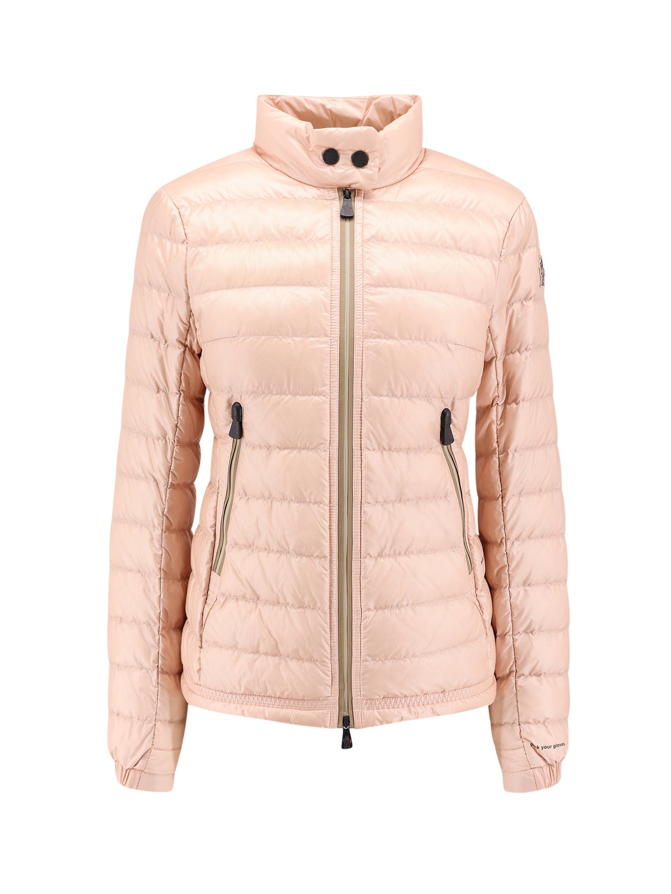 Padded and quilted nylon jacket - 1