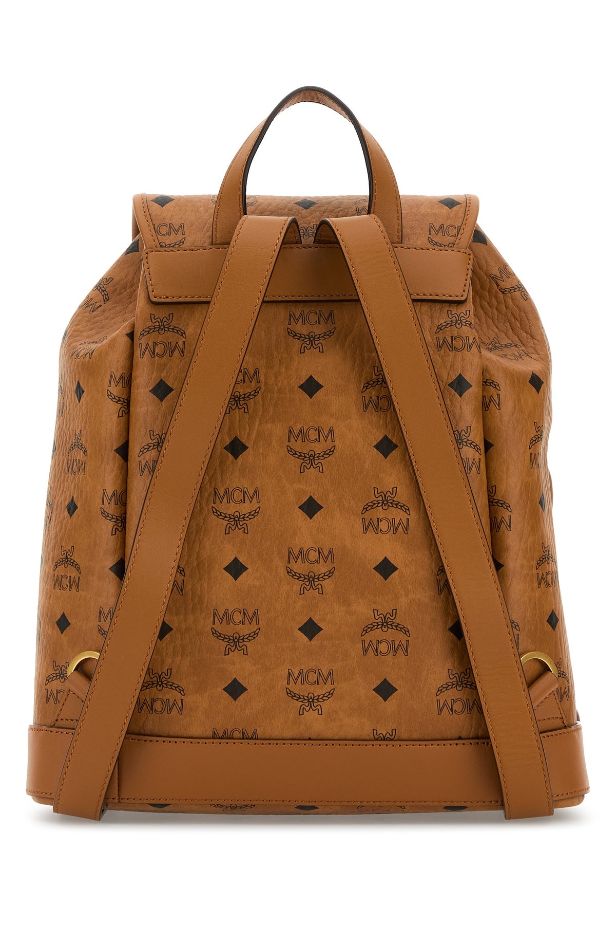 Printed canvas backpack - 3