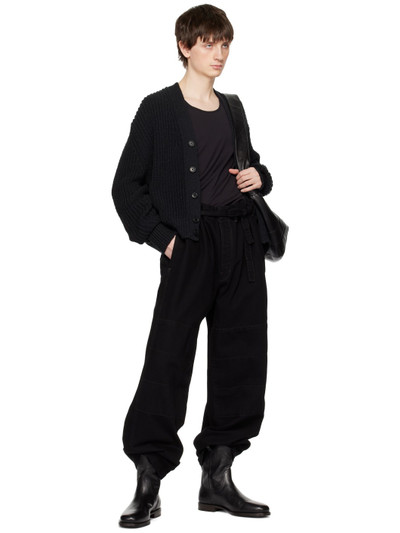 Lemaire Black Chunky Cardigan outlook