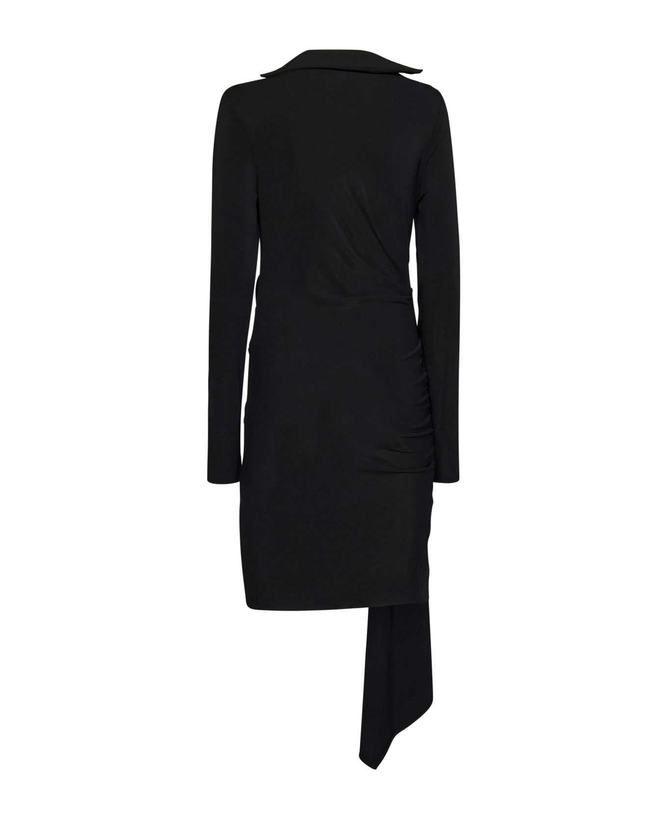 Mini Draped Dress - 2