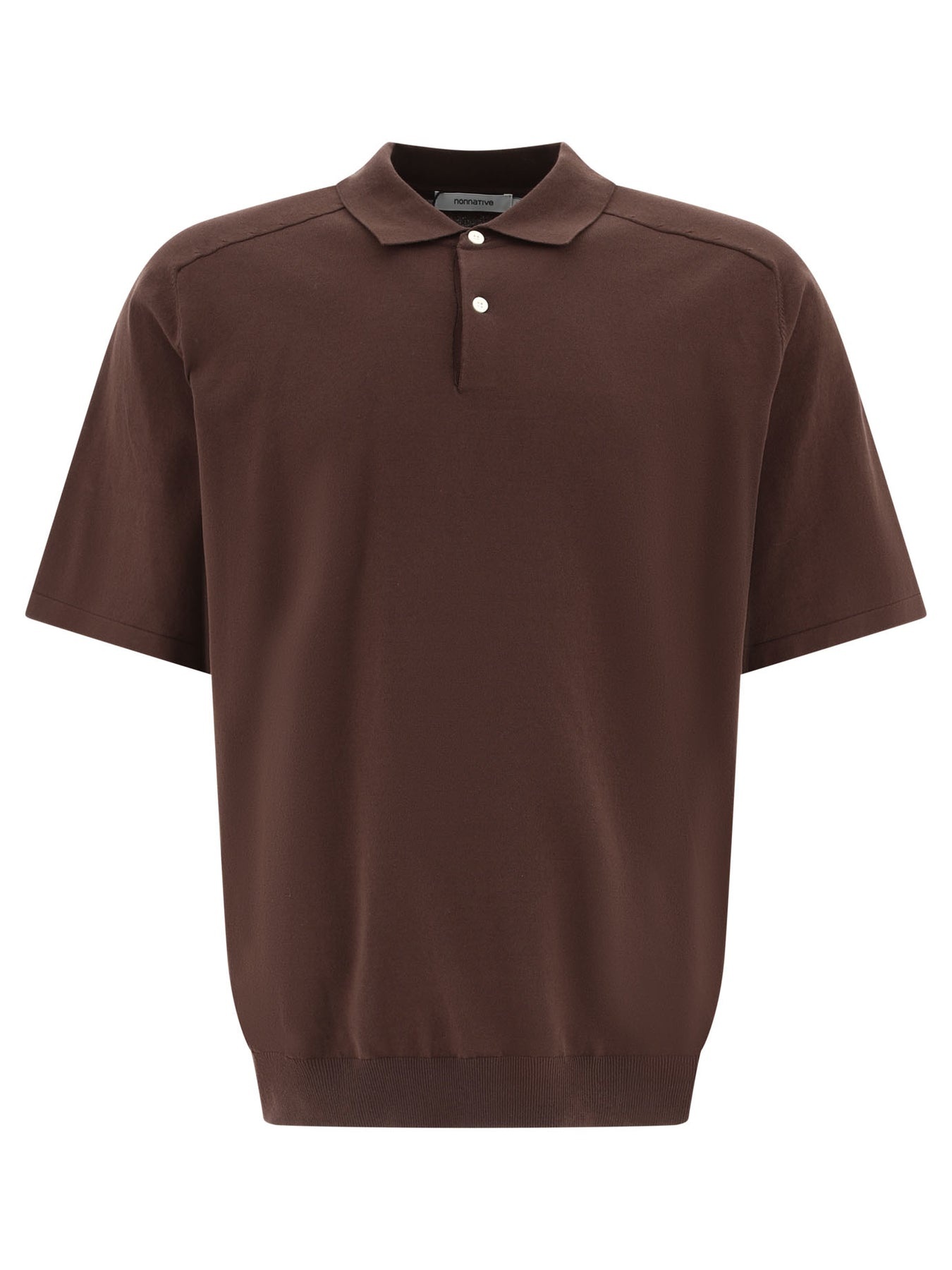 Dweller Polo Shirts Brown - 1