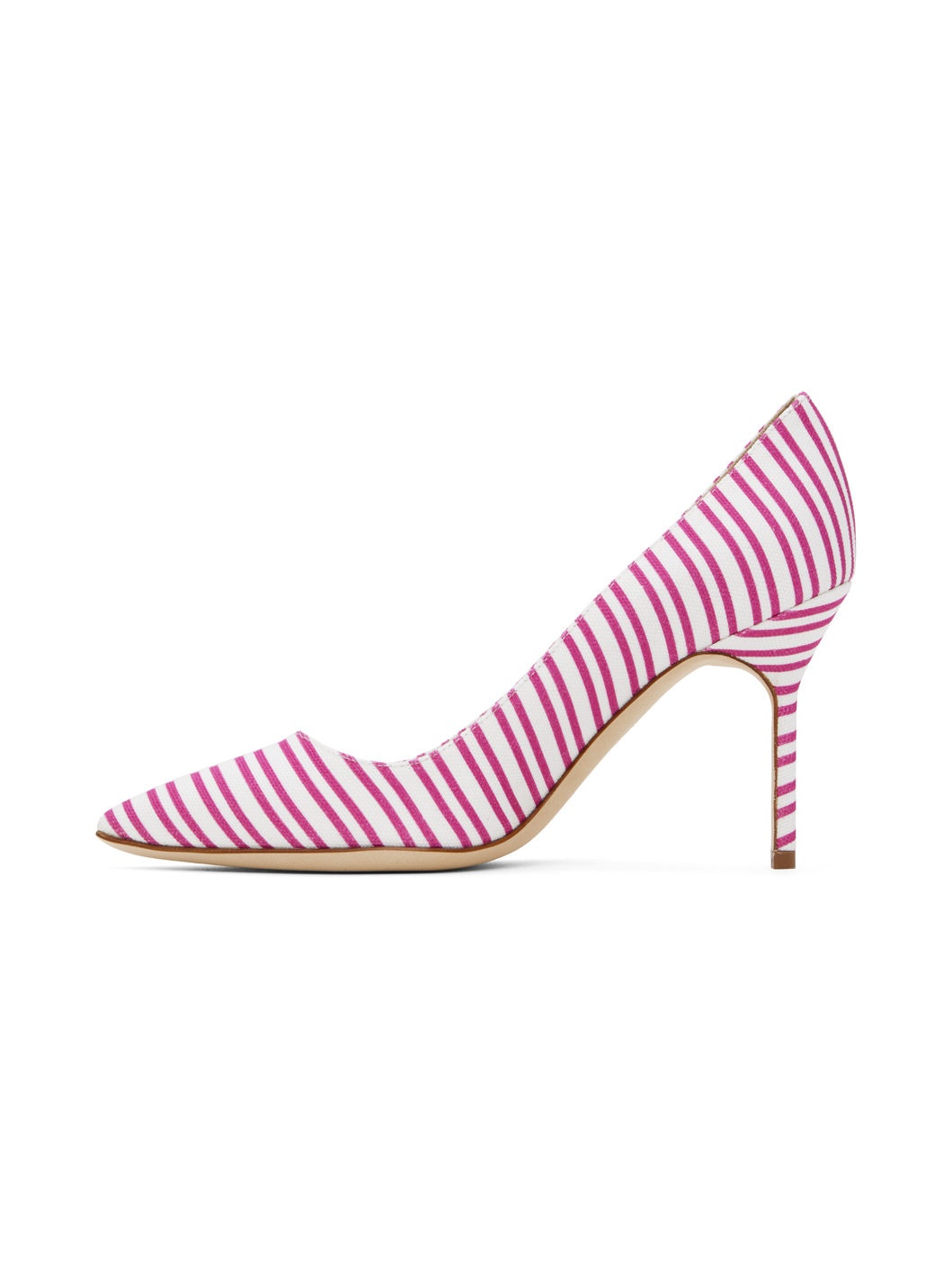 Pink & White BB 90 Heels - 3