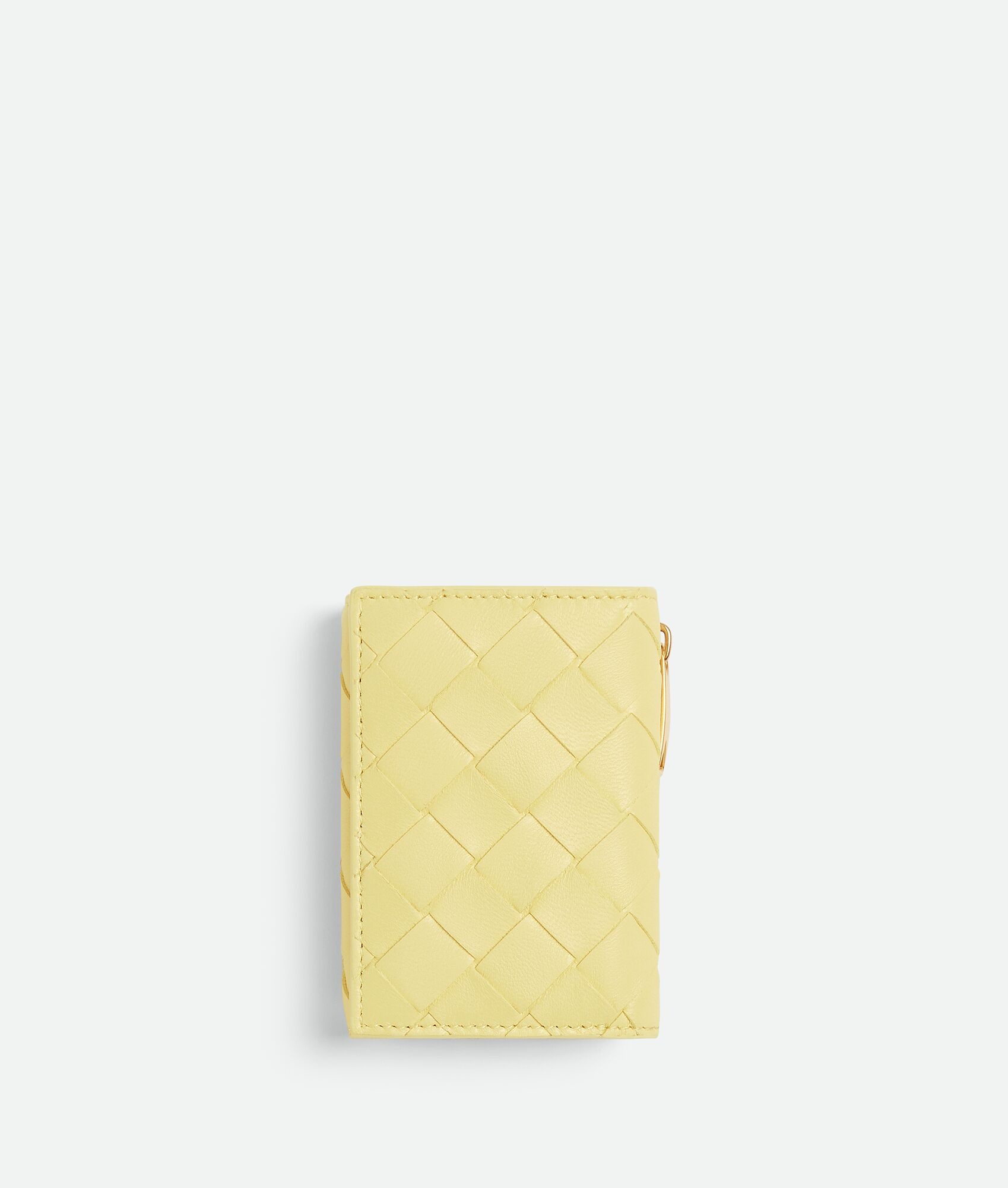 Intrecciato Tiny Tri-Fold Zip Wallet - 1