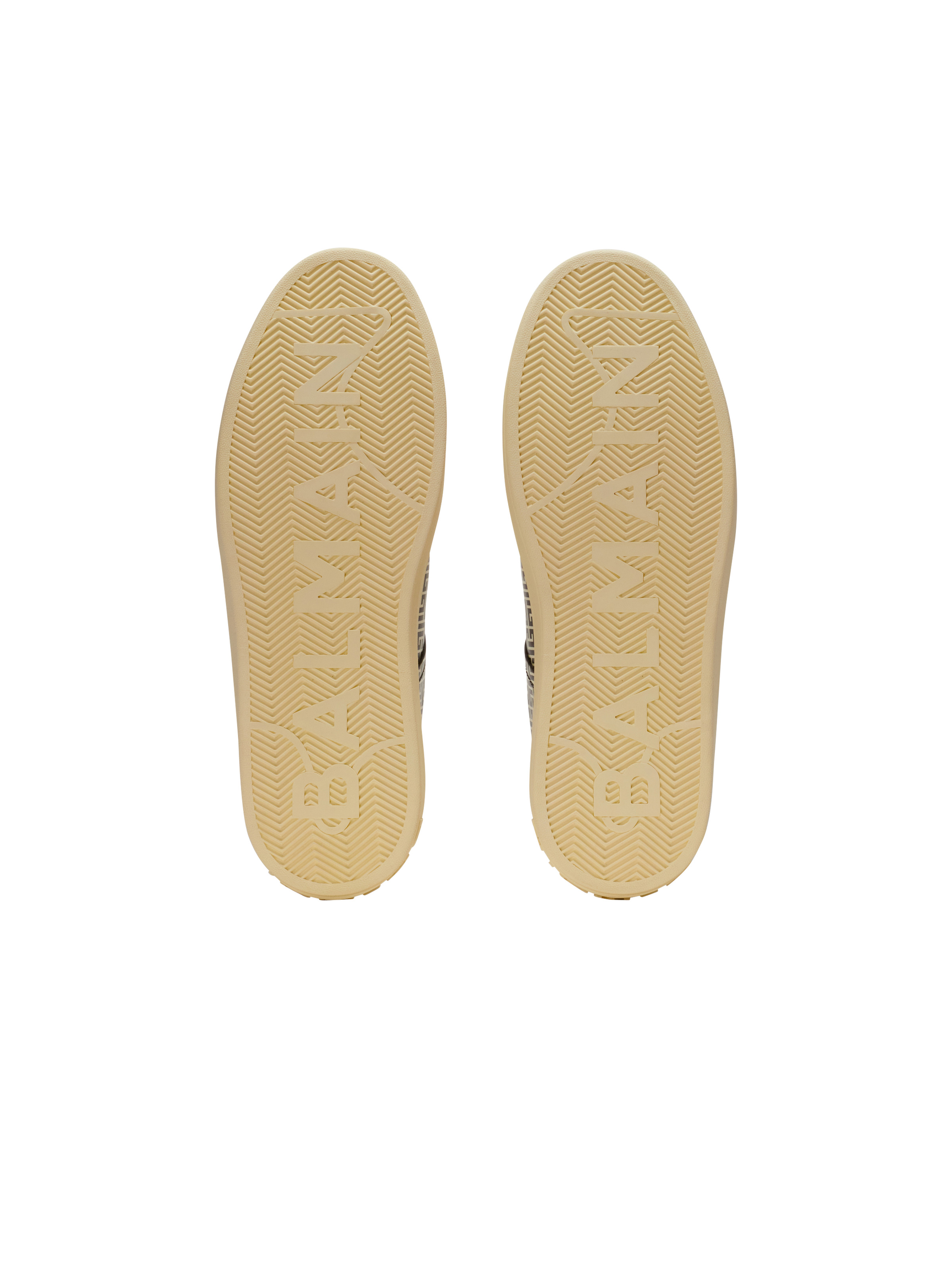 B-Court Flip trainers in monogrammed PB Labyrinth calfskin - 4